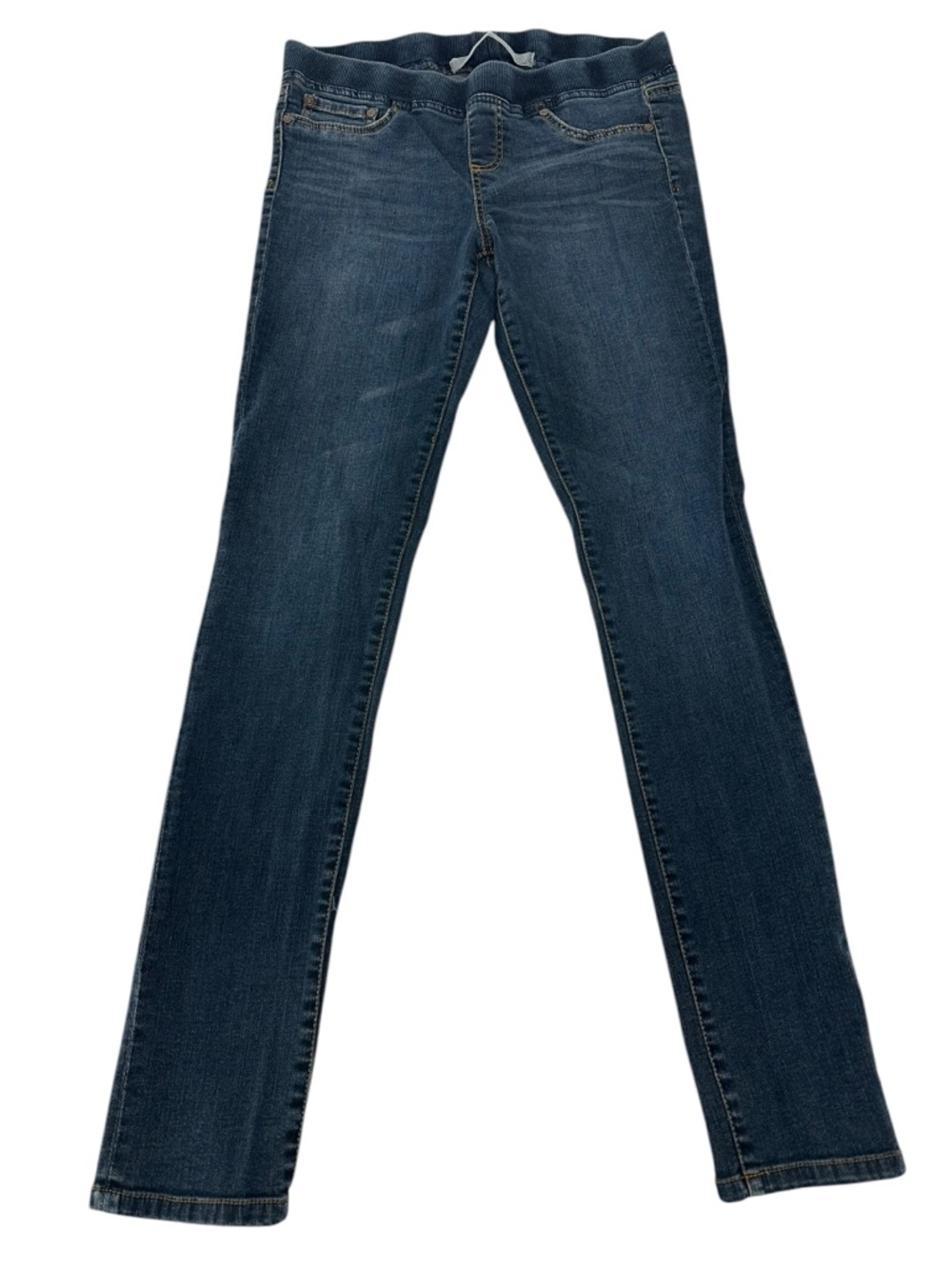 REFUGE / Blue Denim Style Jeggings / Size 9 / 2010s Indie Sleeze Emo Punk Grunge